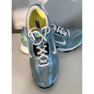 Nike Zoom Running Shoes Women’s Size 8 Blue Mesh Trainers 324514-412 Y2K 2008